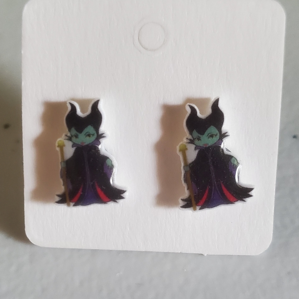 Maleficent Stud Earrings